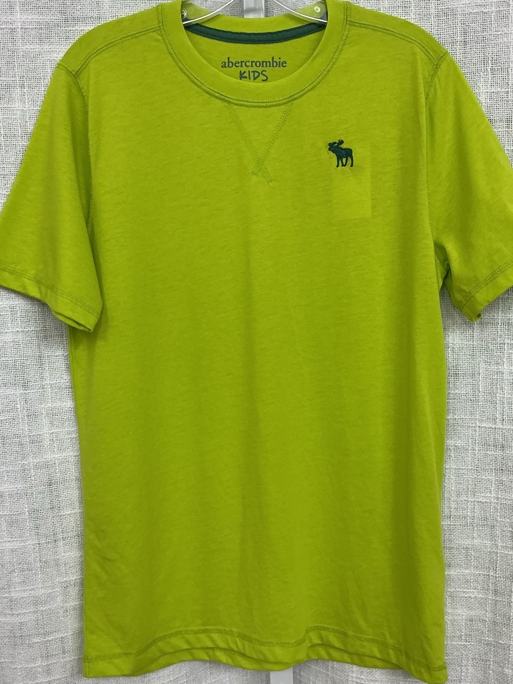 Abercrombie Kids Lime Green Crewneck T-Shirt